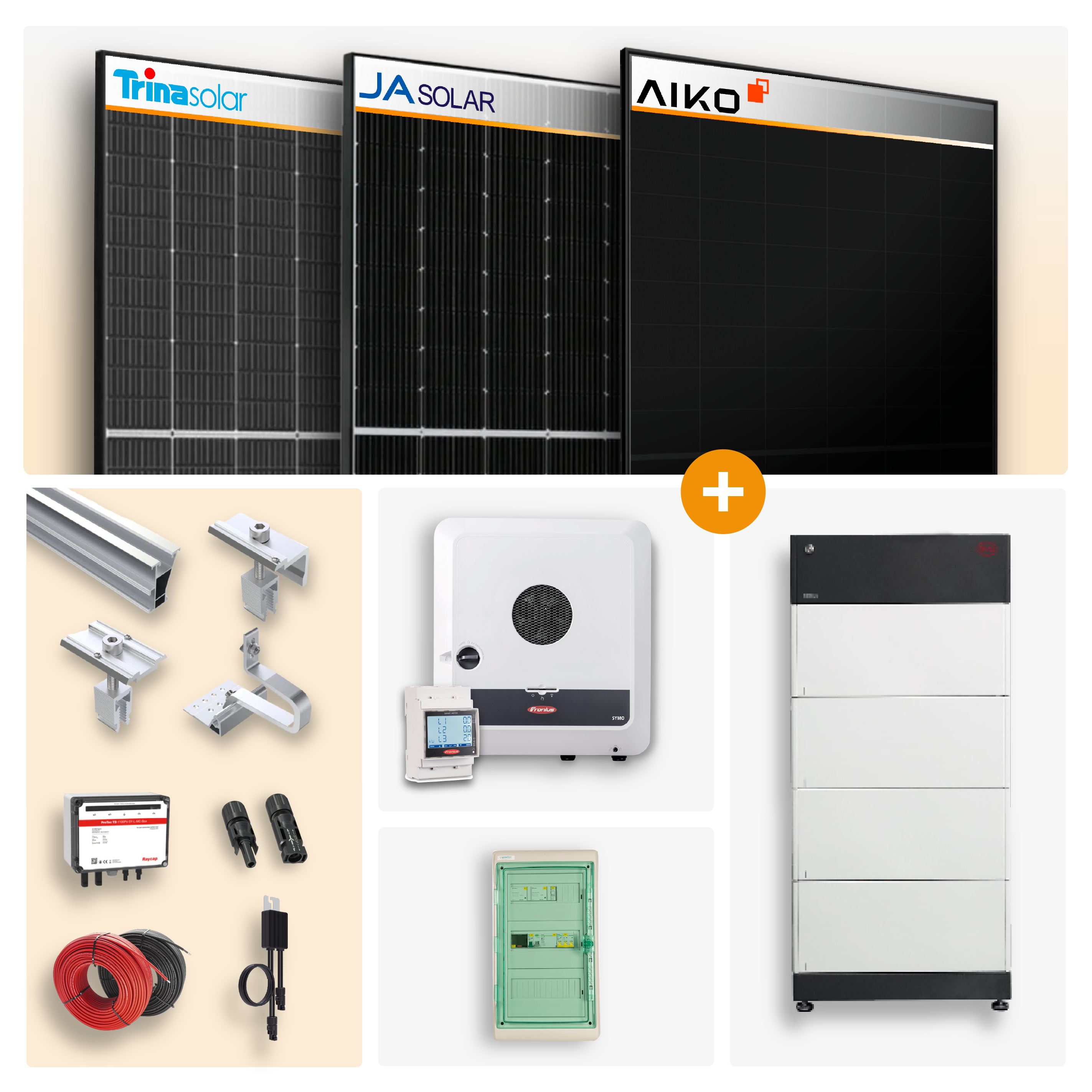 FRONIUS BYD 5-15 kWp Photovoltaikanlage Komplettset
