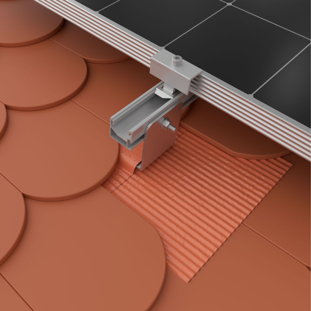 K2 Systems SingleHook FlatTile FLA für Biberschwanzeindeckung 