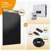 PV Komplettset 8 kWp – 17 x Aiko 470 Neostar 3S+ & SofarSolar HYD KTL-3PH opt. SofarSolar BTS DS5 Speicher