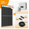 PV Komplettset 5 kWp – 11 x Trina 455 Black Frame & SofarSolar HYD KTL-3PH opt. SofarSolar BTS DS5 Speicher