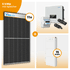 PV Komplettset 5 kWp – 11 x Trina 455 Black Frame & SofarSolar HYD KTL-3PH opt. SofarSolar BTS DS5 Speicher