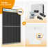 PV Komplettset 8 kWp – 18 x Trina 455 Black Frame & SofarSolar HYD KTL-3PH opt. SofarSolar BTS DS5 Speicher