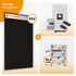 PV Komplettset 10 kWp – 22 x Jolywood 455 Full Black & Deye SUN-10K-SG05LP3-EU-SM2 opt. Deye SE-G5.1 pro B - LV Speicher