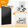 PV Komplettset 12 kWp – 26 x Aiko 470 Neostar 3S+ / Longi 475W EcoLife X10LR7-54HVBB & Deye SUN-12K-SG05LP3-EU-SM2 opt. Deye SE-G5.1 pro B - LV Speicher