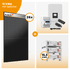 PV Komplettset 12 kWp – 26 x Aiko 470 Neostar 3S+ & Deye SUN-12K-SG05LP3-EU-SM2 opt. Deye SE-G5.1 pro B - LV Speicher