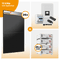 PV Komplettset 12 kWp – 26 x Aiko 470 Neostar 3S+ / Longi 475W EcoLife X10LR7-54HVBB & Deye SUN-12K-SG05LP3-EU-SM2 opt. Deye SE-G5.1 pro B - LV Speicher