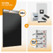PV Komplettset 12 kWp – 26 x Aiko 470 Neostar 3S+ / Longi 475W EcoLife X10LR7-54HVBB & Deye SUN-12K-SG05LP3-EU-SM2 opt. Deye SE-G5.1 pro B - LV Speicher