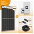 PV Komplettset 8 kWp – 18 x Trina 455 Black Frame & Deye SUN-8K-SG05LP3-EU-SM2 opt. Deye SE-G5.1 pro B - LV Speicher