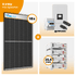 PV Komplettset 8 kWp – 18 x Trina 455 Black Frame & Deye SUN-8K-SG05LP3-EU-SM2 opt. Deye SE-G5.1 pro B - LV Speicher
