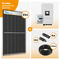 PV Komplettset 10 kWp – 22 x Trina 455 Black Frame & Deye SUN-10K-SG05LP3-EU-SM2 opt. Deye SE-G5.1 pro B - LV Speicher