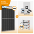 PV Komplettset 12 kWp – 26 x Trina 455 Black Frame & Deye SUN-12K-SG05LP3-EU-SM2 opt. Deye SE-G5.1 pro B - LV Speicher