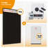 PV Komplettset 5 kWp – 11 x Jolywood 455 Full Black & Fronius Symo GEN24 Plus opt. Fronius Reserva Speicher
