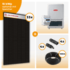 PV Komplettset 15 kWp – 33 x Jolywood 455 Full Black & Fronius Verto Plus 15.0 opt. Fronius Reserva Speicher