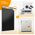 PV Komplettset 10 kWp – 21 x Aiko 470 Neostar 3S+ & Fronius Symo GEN24 Plus opt. Fronius Reserva Speicher