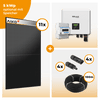 PV Komplettset 5 kWp – 11 x Aiko 470 Neostar 3S+ & Solax X3 Hybrid opt. T-BAT SYS Speicher