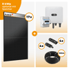 PV Komplettset 8 kWp – 17 x Aiko 470 Neostar 3S+ & Huawei SUN2000 MAP0 opt. Huawei LUNA2000 Speicher