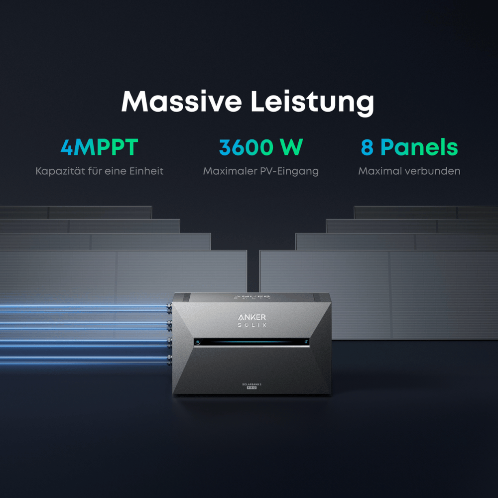 Anker SOLIX Solarstromspeicher Solarbank 3 E2700 Pro