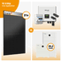 PV Komplettset 10 kWp – 21 x Aiko 470 Neostar 3S+ & Solax X3 Hybrid opt. T-BAT SYS Speicher