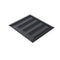 Aerocompact CompactPITCH XM-FCMB Abdeckblech mittelgroß schwarz (XM-F)