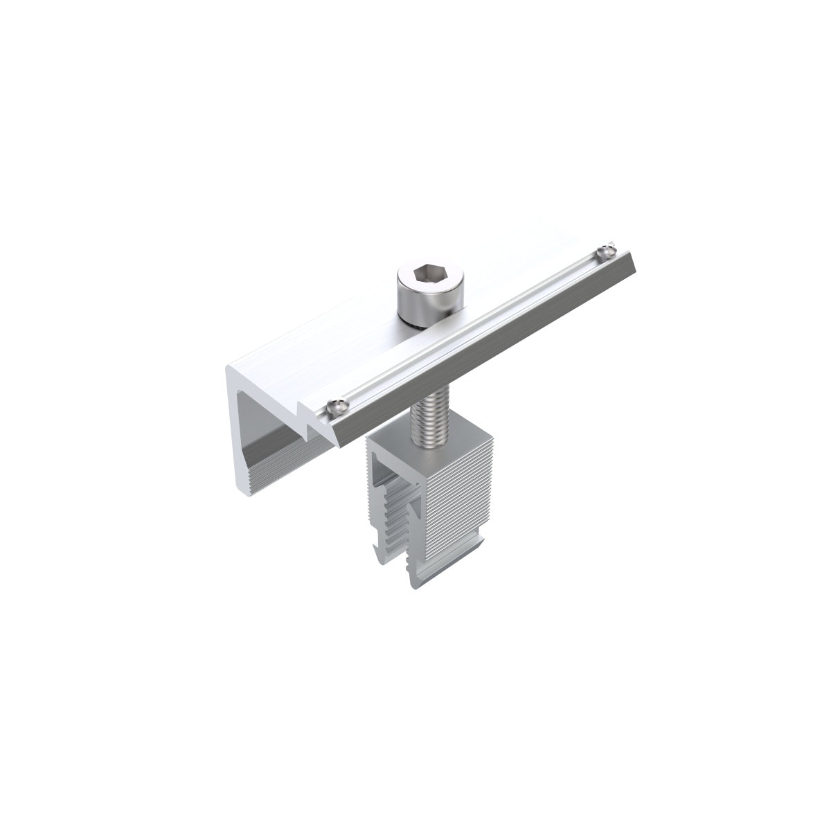 Aerocompact CompactCLAMP CLE Endklemme – CLE10+ Click 30-46 mm; L = 80 mm