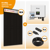 PV Komplettset 8 kWp – 18 x Jolywood 455 Full Black & Solax X3 Hybrid opt. T-BAT SYS Speicher