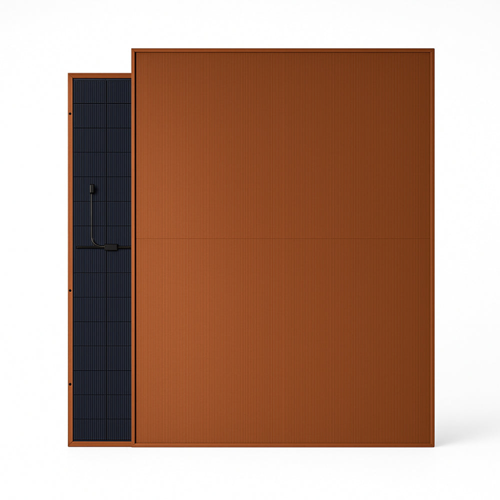 DAH Solar 400W terracotta Doppelglas (BRAUNES PV MODUL) (Container = 936 Stück)