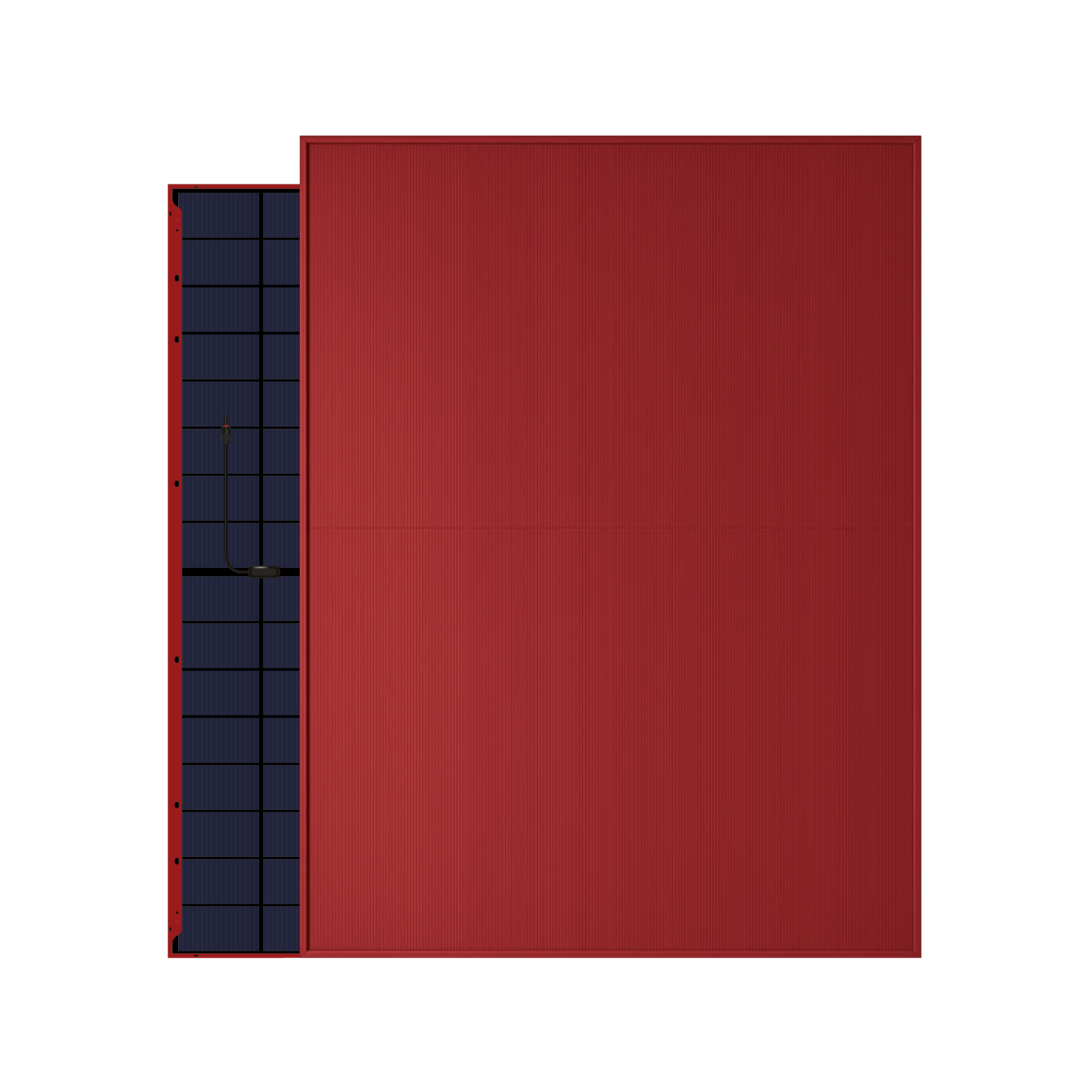 DAH Solar 400W terracotta Doppelglas (ROTES PV MODUL)