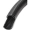 DIETZEL PVC-Panzerflexrohr, Ø32mm, biegsam, mittel, Turborillen, schwarz, 25m