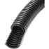 DIETZEL PVC-Panzerflexrohr, Ø32mm, biegsam, mittel, Turborillen, schwarz, 25m