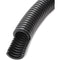 DIETZEL PVC-Panzerflexrohr, Ø32mm, biegsam, mittel, Turborillen, schwarz, 25m