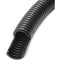 DIETZEL PVC-Panzerflexrohr, Ø40mm, biegsam, mittel, Turborillen, schwarz 25m
