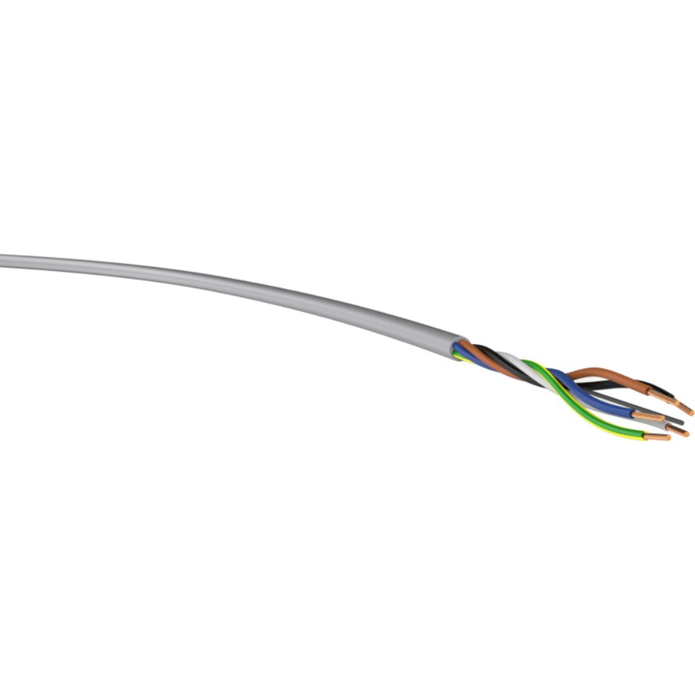 KABEL-LEITUNGEN PVC-Steuerleitungen YSLY-JB (Farbig) 5X25 GR (LSYY) Eca, Schnittlänge