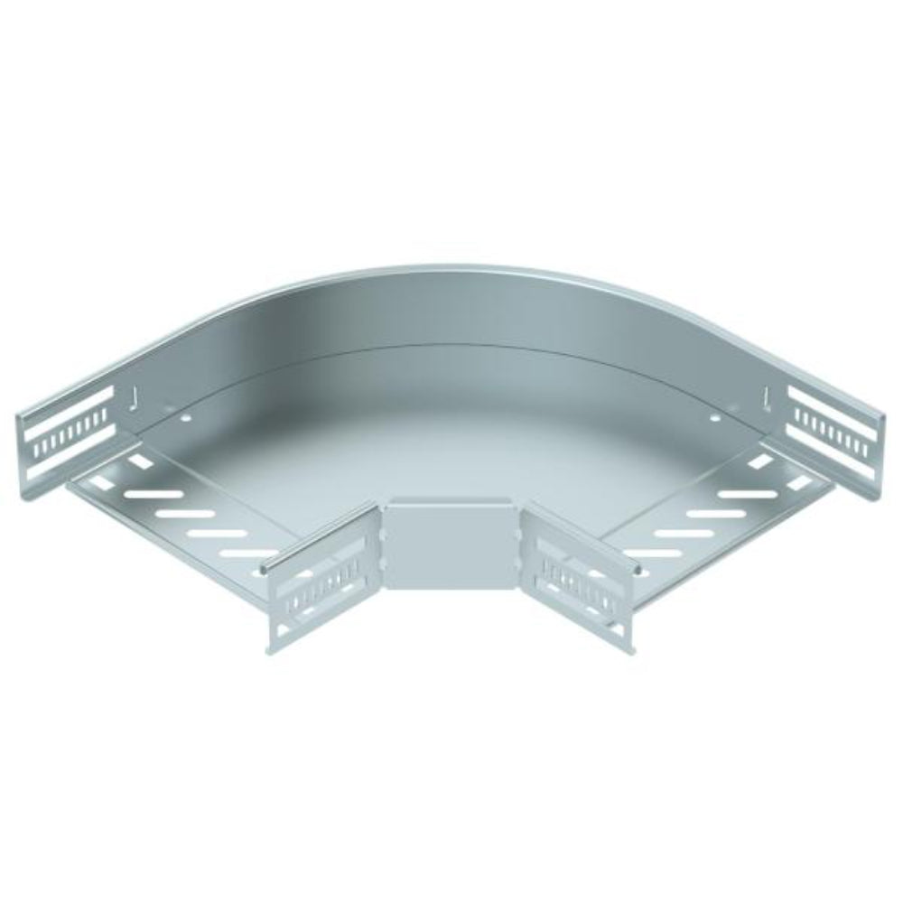 OBO BETTERMANN Bogen 90° für Kabelrinne, horizontal 60x200 Stahl bandverzinkt