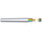 PVC-Schlauchleitung H05VV-F 5G4,0 mm² – 100m, Grau – Feindrähtig, 300/500V