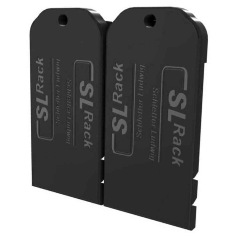 SL Rack Fassadensystem Endkappe, schwarz
