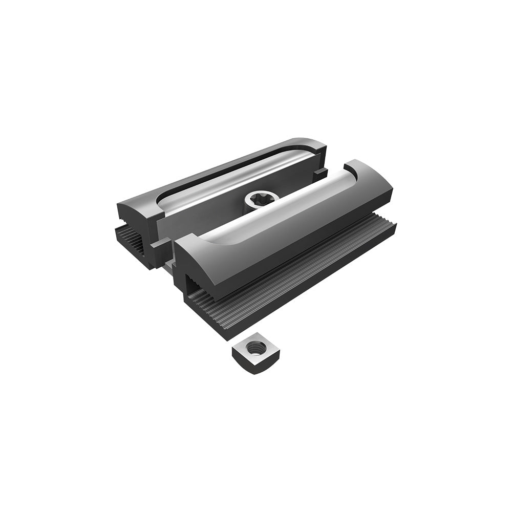 SL Rack Laminat-Mittelklemme, für rahmenlose Dünnschichtmodule mit einer Dicke von 6,8 mm