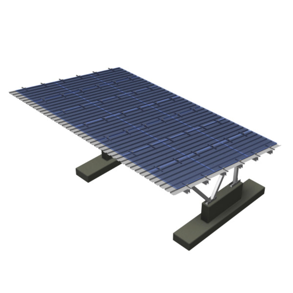 SL Rack Standard Carport 2 Parkplätze - 3V x 7 Module