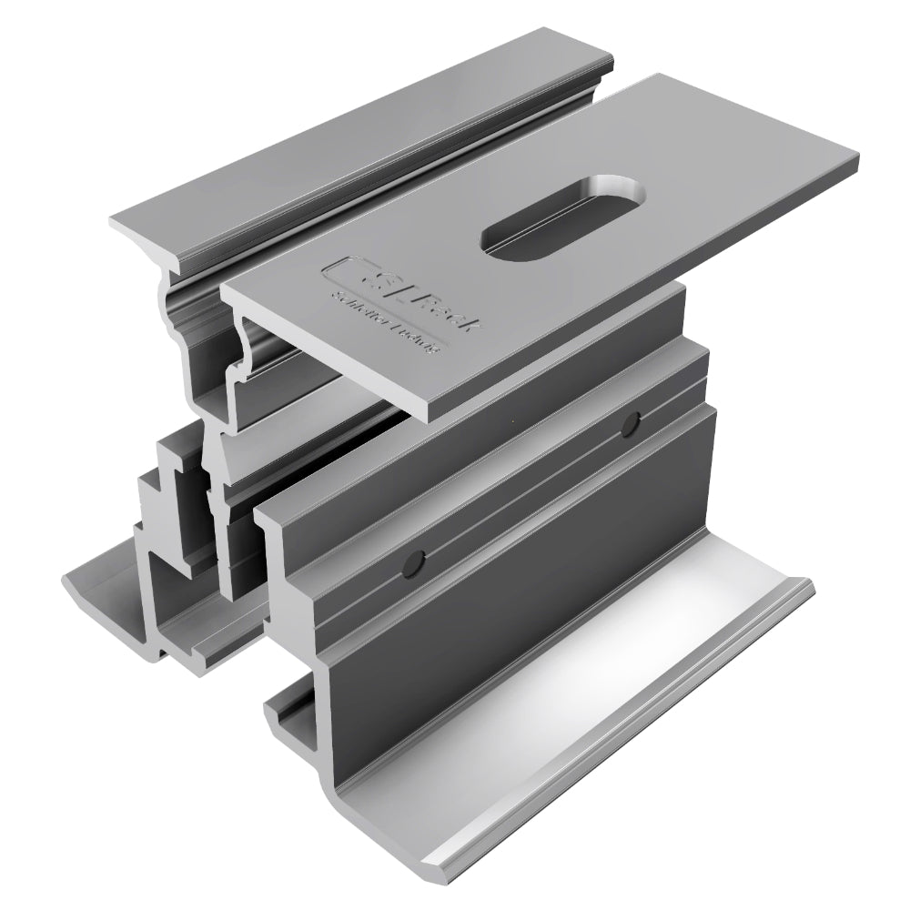 SL Rack Stehfalzklemme 2.0 - DFalzAlu passend für Stehfalzdach – Solarvie