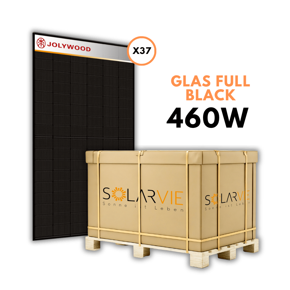 GLAS VOLLSCHWARZ | 460 W | VERSANDKISTE