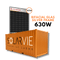 BIFAZIALER GLAS-SILBERRAHMEN | 630W | CONTAINER