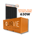 BIFAZIALER GLAS-SILBERRAHMEN | 630W | CONTAINER