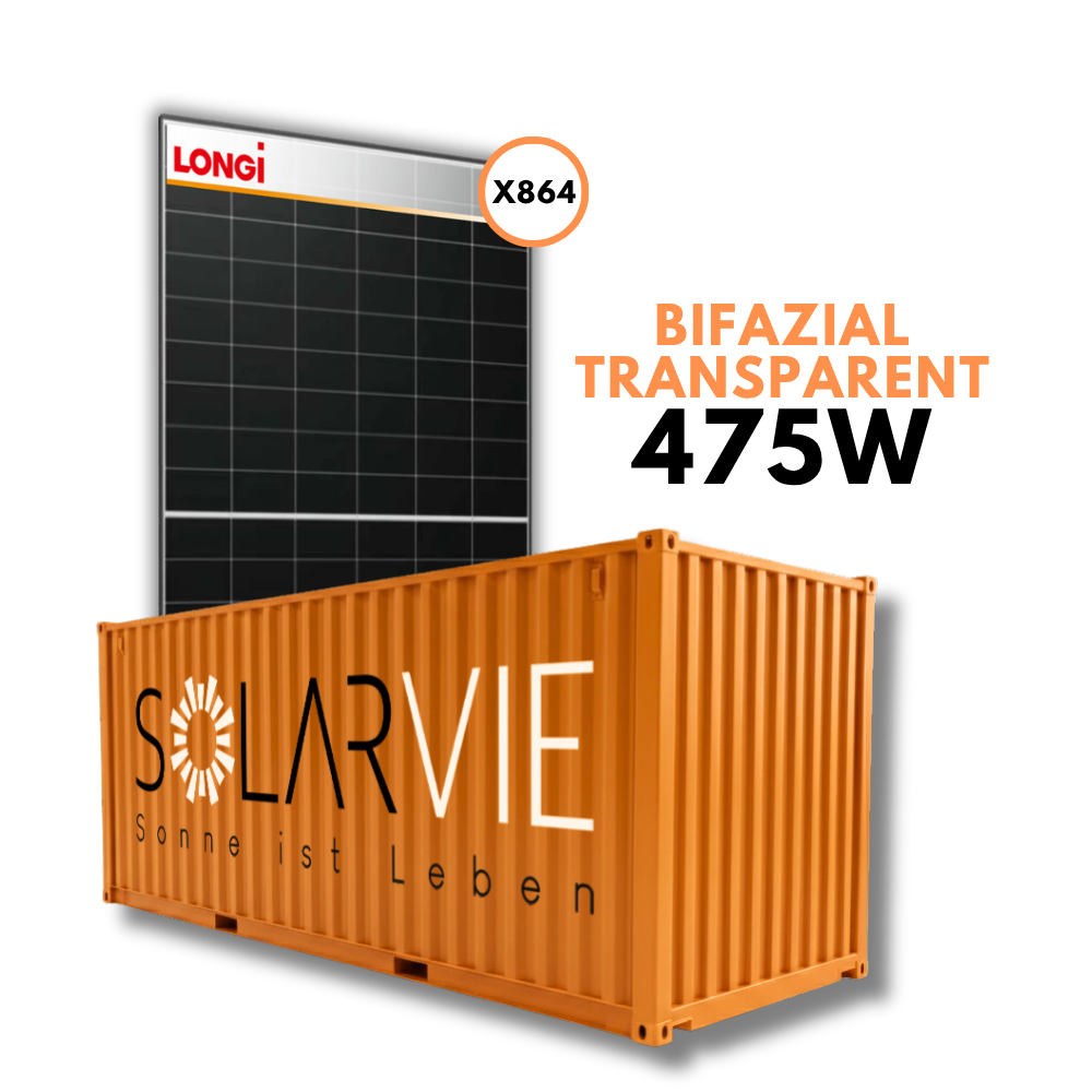 BIFAZIAL TRANSPARENT | 475W | CONTAINER