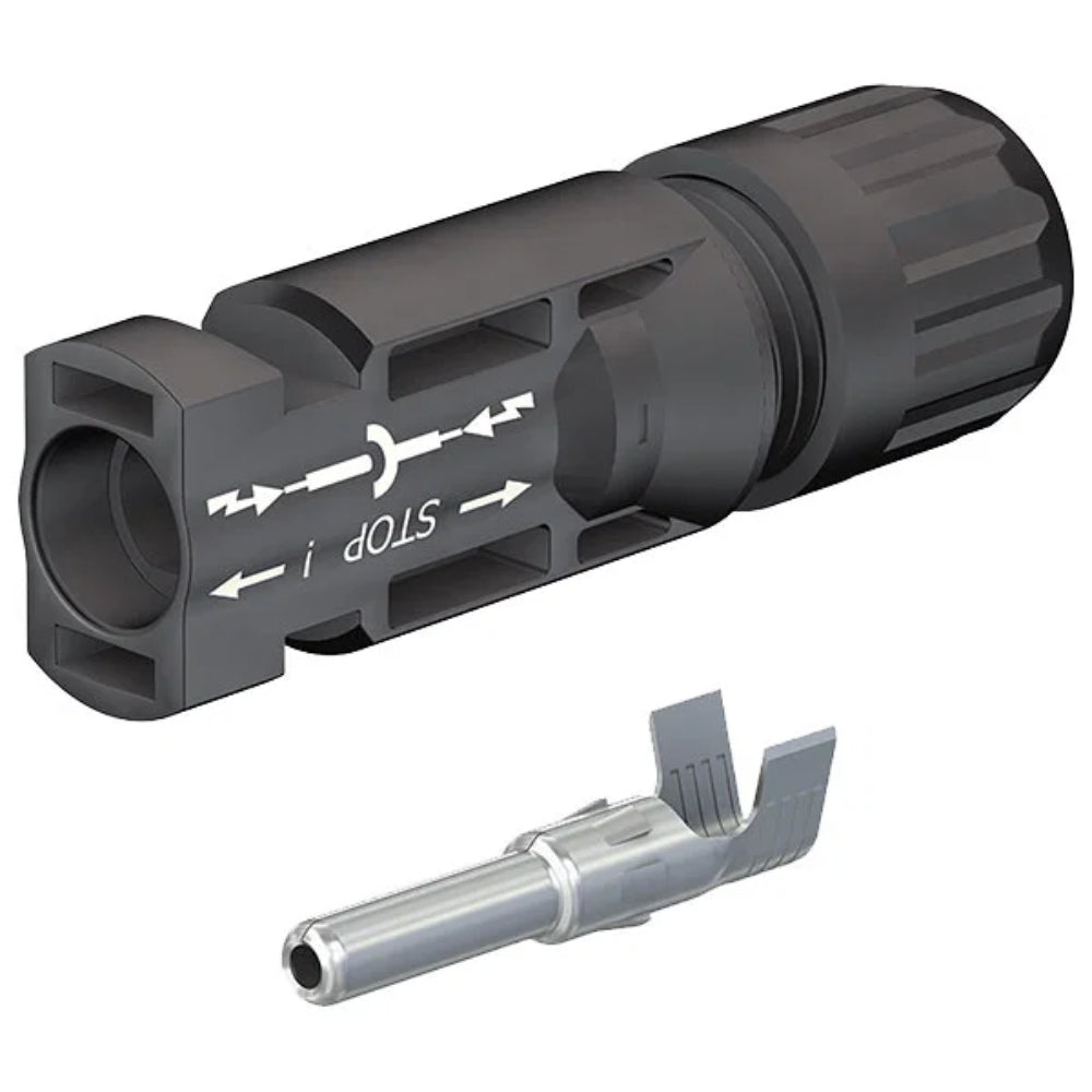 Stäubli MC4 MALE KST4/10II MC4 Kupplungsstecker (-) für Kabel Ø 10mm²
