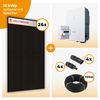 PV Komplettset 12 kWp – 26 x Jolywood 455 Full Black & Sungrow Hybrid opt. SBR Speicher