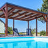 Abdichtsystem für Carport- & Terrassenüberdachung - 1 Reihe x 6 bis 12 Module