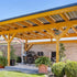 Abdichtsystem für Carport- & Terrassenüberdachung - 1 Reihe x 6 bis 12 Module