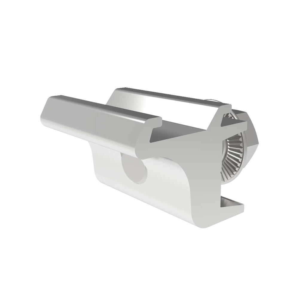 Varista Adapter für Montageschiene 3327 inkl. Sechskantschraube mit Sperrzahnflansch M10x25 (TX40)