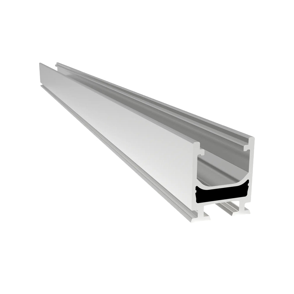 Varista Montageschiene 3327 Länge 4,35 Meter Aluminium grau
