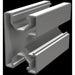 Varista Montageschiene 7045, Länge 4,35 m, Aluminium grau